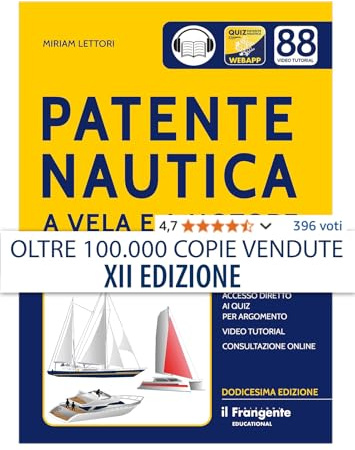 Patente nautica a vela e a motore. Con espansione online. Con File audio online