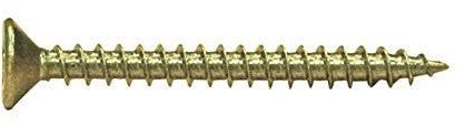 Spanplattenschrauben mit Vollgewinde gelb verzinkt PZD 6,0 x 45 mm 200 Stück