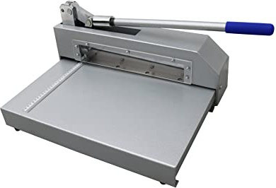 INTSUPERMAI Manual Guillotine Shear Gauge Sheet Metal Plate Cutting Cutter Heavy Duty Metal PVC Stainless Steel Plate Circuit Board PCB Cutter Cutting Tool