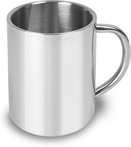 1-4 Edelstahl Outdoor Tassen | Kaffee Tasse 250 ml | doppelwandig isoliert Farbe 1