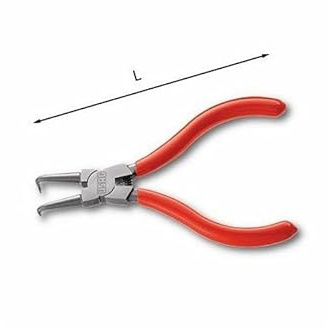 Pinze a becchi piegati a 90° per anelli elastici interni 127 cp 15-25
