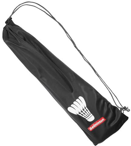 PATIKIL Badmintonschläger-Hülle, weiche Badmintonschläger-Tasche mit Samtfutter, Zugband, leicht für Badmintonspieler, blau;