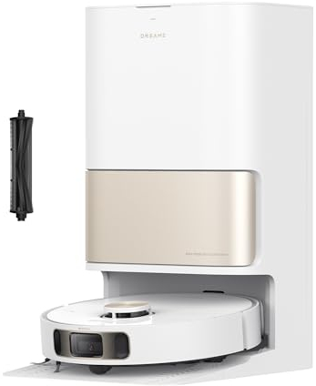 dreame L10s Pro Ultra Heat Roboter Staubsauger mit Automatische Moppreinigung mit heißem Wasser, Moppverlängerung, 7.000 Pa Saugkraft, Doppelte Mopp- und Bodenreinigung, Teppicherkennung