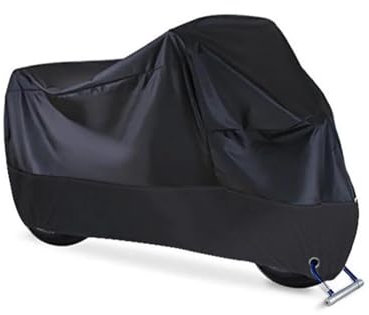 Motorradabdeckung Für Y&amaha Xmax X MAX 400 300 Motorrad Regenschutz Wasserdicht Staubdicht Outdoor Motorrad Abdeckung Zubehör(3XL für 220-230cm)