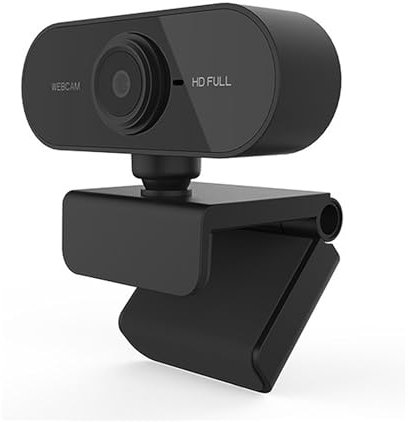 INDOTEAM 1080P HD Webcam With Microphone - USB Camera for PC, Laptop, Mac - Plug and Play