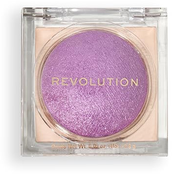 Revolution, Beam Bright Blush, Blush Poudre Facile à Estomper & Modulable, Effet Lumière pour Joues Radieuses, Végan & Sans Cruauté, Lick of Lilac