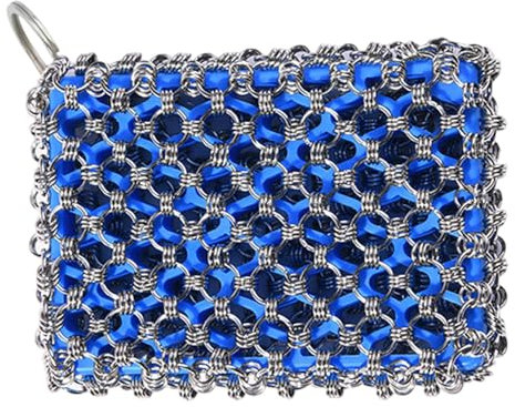Estropajo de acero inoxidable para ollas, estropajo de metal para limpiar | Estropajo multiusos de cocina de hierro fundido, herramienta de limpieza de hierro fundido para sartenes de metal para