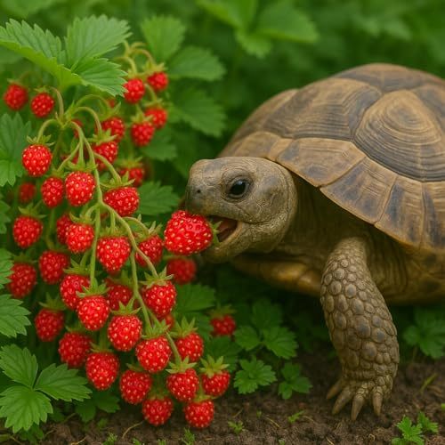 Welldales Tortoise Treats 50 Alpine Strawberry Seeds Tortoise Food Grow Your Own Fruit Mix