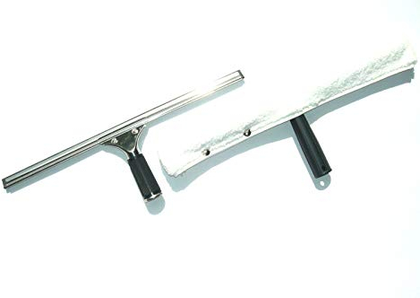 Professional 55cm Fensterwischer Set Edelstahl Fensterabzieher Einwascher
