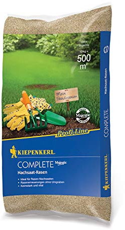 Kiepenkerl 663701 Profi-Line Complete Nachsaat-Rasen 10 kg (Rasensamen)