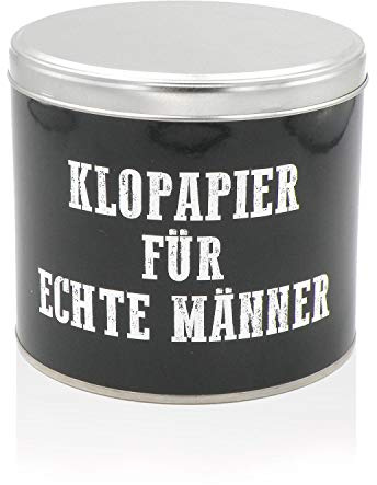 GONDMAX Toilettenpapier - 3-lagig, Schwarz, 140 Blätter, Saugfähig, Hypoallergen, für alle Hauttypen, Witziges Geschenk zum Wichteln im Adventskalender zu Weihnachten