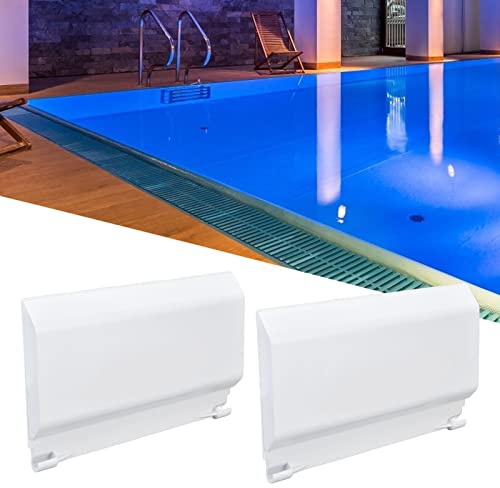 Lot de 2 volets de porte de rechange pour écumoire, porte d'écumoire de piscine, volet de déversoir de porte d'écumoire haute fiabilité facile à installer porte d'écumoire de piscine pour piscine
