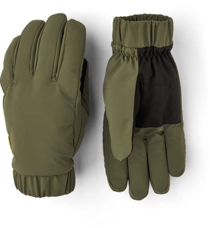 Hestra Axis Handschuhe Fingerhandschuhe Herrenhandschuhe Herren - mit Futter Winter Herbst-Winter - 10 HS oliv