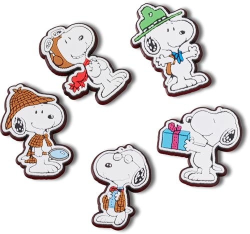 Crocs Peanuts 5 Pack - Charm decorativi per scarpe Unisex, Peanuts,