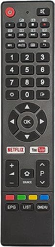 Ersatz Fernbedienung für ChiQ TV Fernseher U43Q5T | U49G6000 | U50G6 | U50H7A | U50H7L | U50H7L/N