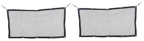 Angoily 2stücke Hundeschutzgitter Für Auto Und Zuhause Faltbares Trennnetz Für Hunde Und Katzen Aus Atmungsaktivem Material Einfach Zu Montieren Verhindert Gefährliche Situationen