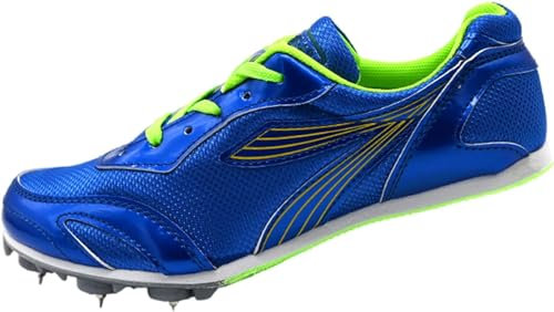 HENXUE Laufspikes Für Kinder, Leichtathletik-Spike-Schuhe, Leichtathletik-Spikes Für Mädchen, Leichtathletik-Spikes Für Damen, Atmungsaktiv, Leicht, Atmungsaktiv, Unisex-Erwachsene,004,34