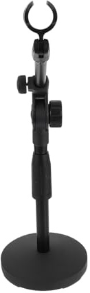 Abaodam Adjustable Boom Arm Mic Stand Desktop Mic Rack Creative Table Holder for Conference Calls and Streaming