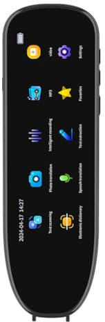 Scan Reader Pen, OCR Digital Pen Reader, Text to Speech Reading Pen, Smart recoring Voice For Students, Dyslexia, Wirele Pen