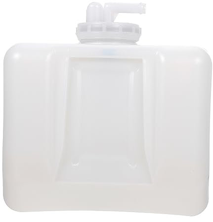 GARVALON Tanque de Expansión de Refrigerante y Disipación de Calor Accesorio de Plástico Blanco Instalación Conveniente para Coche para Modificación de Automóvil