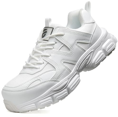 KOIFISH Chaussures de Sécurité Femme Légère Basket de Secruite Confortable | Antidérapantes, Respirantes, Chaussures de Travail Embout Acier – pour Logistique, Entrepôt, Atelier, Chantier & Industrie