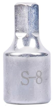 8mm Square Oil Sump Drain Plug Key 3/8 Square Drive Hand Tool Auto Repairing Transmission Screw Wrench Car Tools