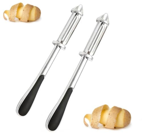 Multifunctional Stainless Steel Vegetable Peeler, Multifunctional Peeler 3 in 1, Suitable for Kitchen Restaurant and Canteen (M, 3-in-1, 1)