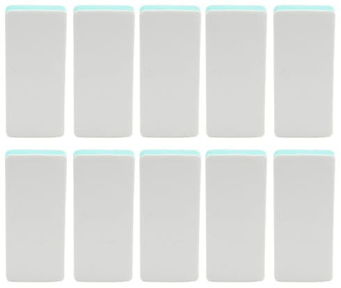 Lijado Esponja 1000 5000 Grano 10 Piezas 10 Piezas de Doble Cara Multifuncional Reutilizable Bloque de lijador de lijador Pulido de Clavos de uñas