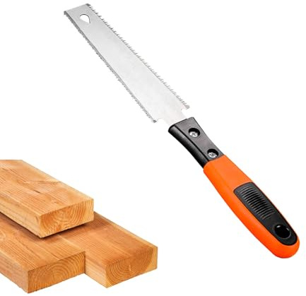 Japansäge, Kleine Doppelseitige Säge, Rutschfester Griff, Zugsäge, Japanische Handsäge, Präzisionssäge, Sägeblatt Aus Kohlenstoffstahl, Präzises Holzschneiden