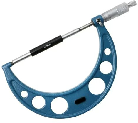 Micrómetro exterior de 0,01 mm, 125-150 mm, calibre Vernier, herramientas de medición, micrómetro, calibre métrico Múltiples modos de medición