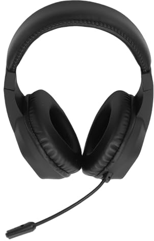 Tangxi Cuffie da Gioco Wireless, Cuffie da Gioco Wireless Bluetooth 5.4 2.4G con Microfono a Cancellazione di Rumore, Audio Stereo Ergonomiche con Luce RGB per Computer PC (BLACK)