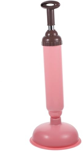 PERSELOSO Sturalavandini Forte Ventosa in PVC e Acciaio Inox, Facile da Pulire e Rimuove Ostruzioni, per Ufficio e Hotel