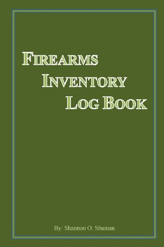Firearms Inventory Log Book