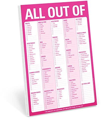 All Out Of Pad with Magnet (Pink)