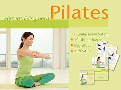 Körpertraining nach Pilates: Das umfassende Set mit 40 Übungskarten, Begleitbuch und Audio-CD