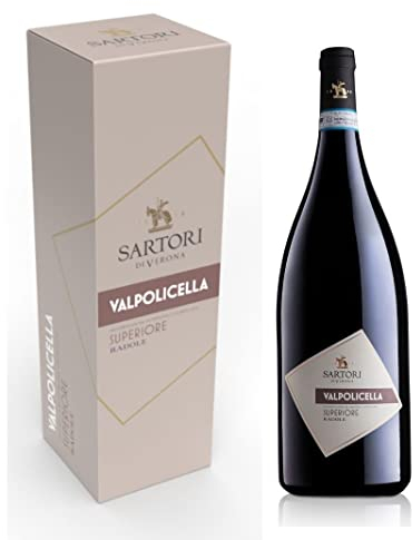 Casa Vinicola Sartori, Valpolicella D.O.C. Superiore Radole Magnum, Rosso, 2022, Veneto, Confezione Regalo 1500ml, Astucciato