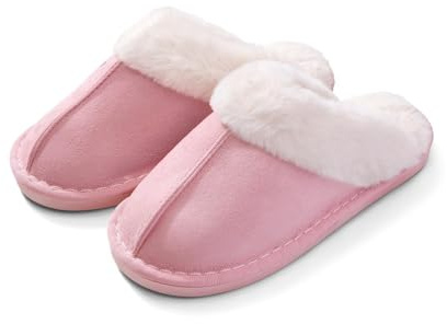 benpen Slippers Women Gifts Ladies Fluffy:Cozy Memory Foam House Mens Shoes,Fluffy Wool-Like Ladies Slippers,Plush Fleece Lined Shoes for Home Outdoor,Christmas Gifts