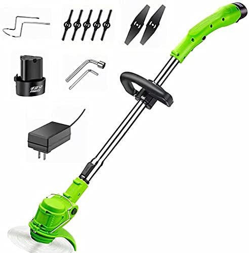RALIRA Herbe sans Fil de Coupe-Herbe électrique désherbant pour Le Chargeur d'outil d'élagage de Jardin Domestique agricole Selon la Norme européenne-3.0Ah/Batterie × 1_Chargeur Standard