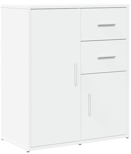 vidaXL Sideboard Weiß 60x31x70 cm Holzwerkstoff