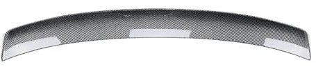 DZSQTUND Auto Heckspoiler Hinten Dach Spoiler Flügel Stamm Deckel Oberen Splitter Lip Für 2 Serie F22 2014-2019 Schwanz Spoiler(Kohlenstoff-Look)
