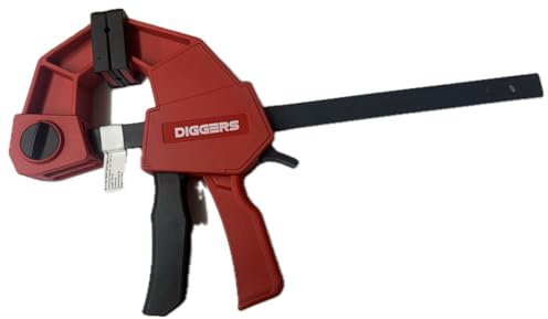 Diggers Heavy-Duty Bar Clamp & Spreader • 80 × 150 mm Industrial Grade • Strong-Grip Workshop-Level Tool for Woodworking, DIY & Fabrication