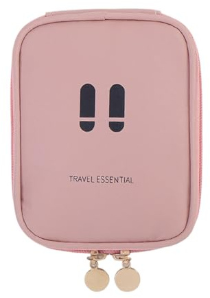 Bolsa De Aseo para Viajes - Bolsa Organizadora Portátil para Artículos De Higiene,Estuche De Almacenaje Compacto con Múltiples Compartimentos Y Ligero para Viajes De Negocios Senderismo Al Aire Libre