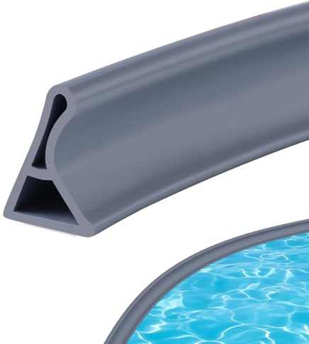 2M Duschwassersperre Selbstklebend Wannen- und Duschbereich Bodensperre Duschwasserdamm-Dichtleiste Duschschwelle Wassersperre Wasserstopper für Bad,Toilette,Küche(Grau, 3cm Hx2cm W)