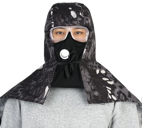 Couvre-tête professionnel avec barrière anti-sable intégrée pour les conditions de travail exigeantes