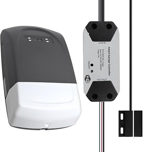 Abridor de Portones, El abridor de puerta de garaje realiza una aplicación de teléfono inteligente for controlar la apertura y el cierre automático de la puerta(F350M)