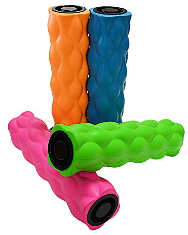 Massageroller Yogarolle Faszienroller aus Schaumstoff, 46cm lang, 13 x 11 cm, Farbe: Blau