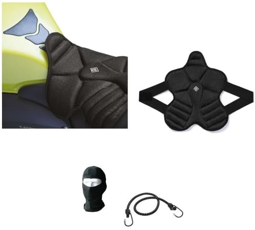 COMPATIBILE CON TRIUMPH SPEED TRIPLE 955 CUSCINO PER SELLA MOTO COPRISELLA IN RETE AERO 3D TUCANO URBANO 326-N2 NERO COOL FRESH 39X36CM SPESSORE 2CM 100% POLIESTERE