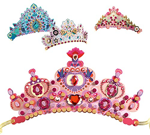 Djeco Weihnachten Haarband zum Dekorieren von Prinzessin (37901), Mehrfarbig (1)