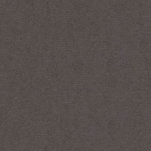 BRICOFLOR Vliestapete | Tapete uni Tapeten einfarbig - Tapete Küche Küchentapete - Grau, Silber | 10,05 x 0,70 m = Rolle 7.04 m²