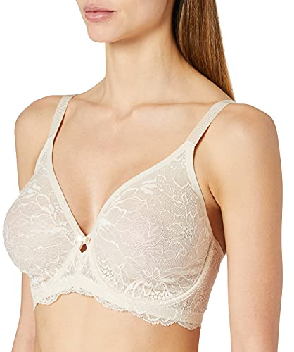 Triumph Womens Amourette Charm W02 Wired Bra, Creamy Dream, 34F UK